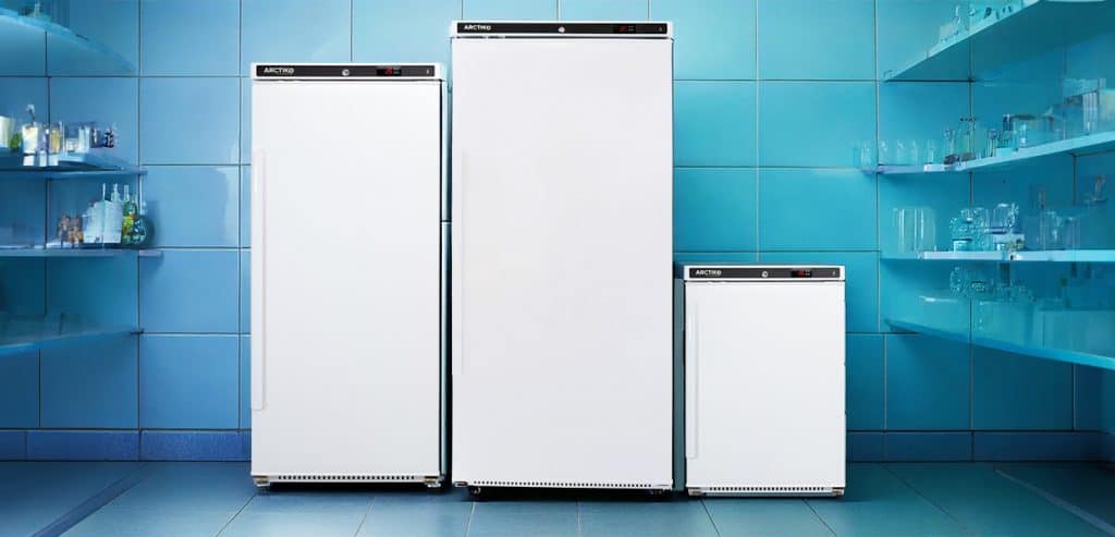 LRE medical refrigerators in a setting