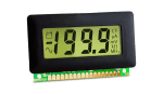 Voltímetro LCD con retroiluminación LED