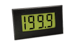 Voltmeter mit LED-Hintergrundbeleuchtung