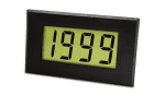 Grote AC LCD voltmeter met LED achtergrondverlichting