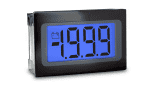 Spatwaterdichte LCD voltmeter