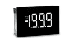 Spatwaterdichte LCD voltmeter