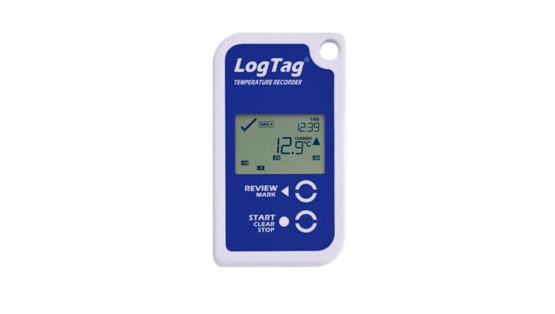 LogTags TRED30-16R Temperatuur Datalogger | Vooraanzicht