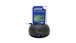 LogTag's TRED30-16U temperatuur datalogger in houder