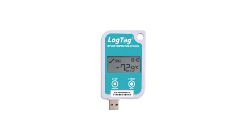 UTREL-16F Niedrigtemperatur-Datenlogger | USB angeschlossen | Kappe aus