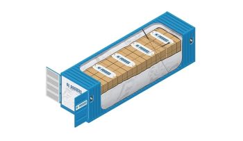 Grafica della fodera del container