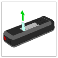 Sostituzione della batteria dell'atto EL USB