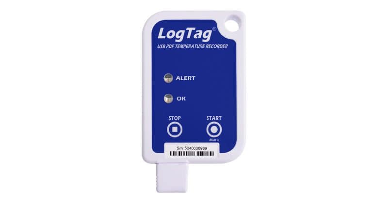 LogTag UXRIX-16 voorkant op